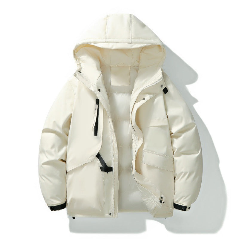 Herren Isolierte Parka-Jacke mit Kapuze Nord Taschen