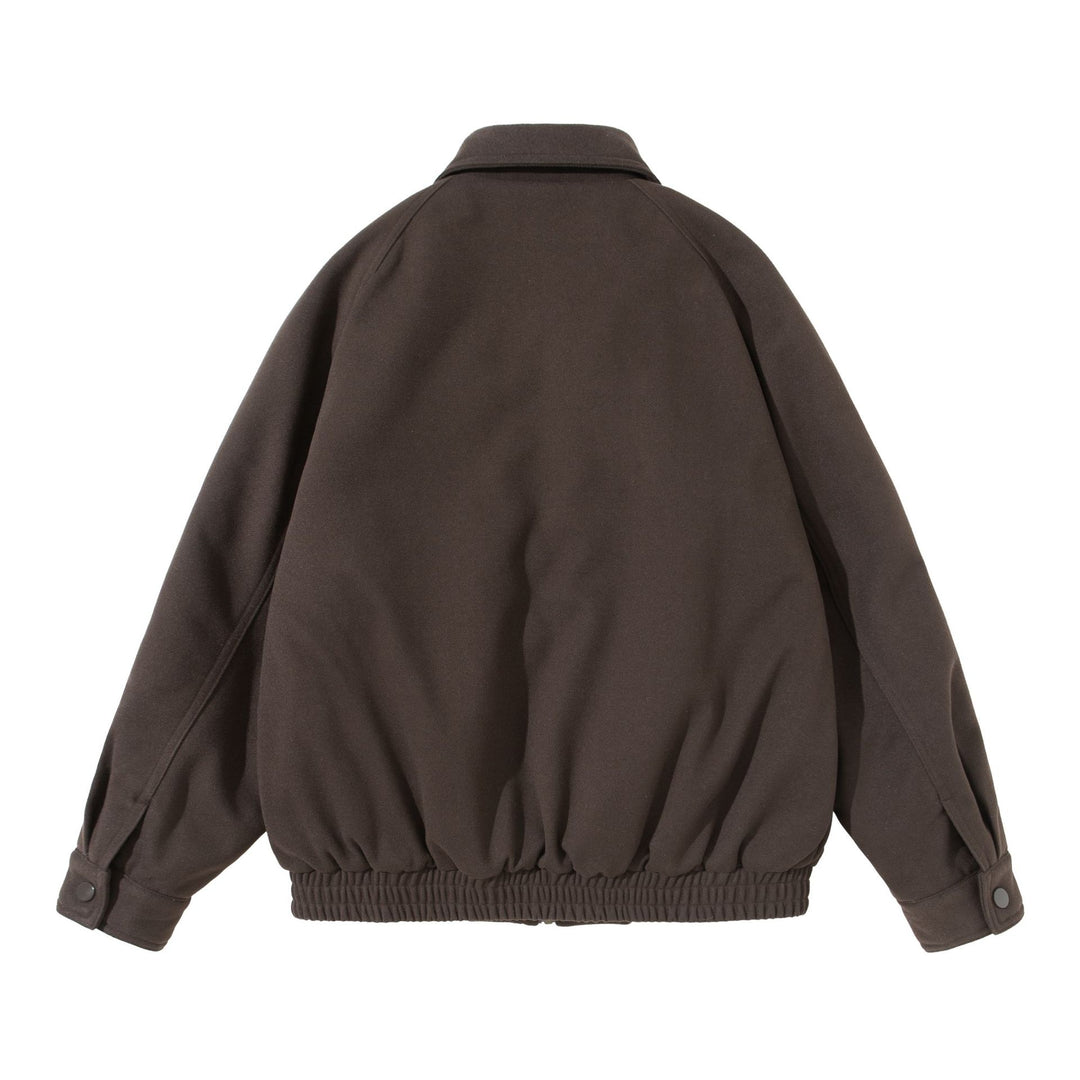 Unisex Boxy‑Blouson mit überlappender Frontpasse und elastischem Saum Nord Taschen