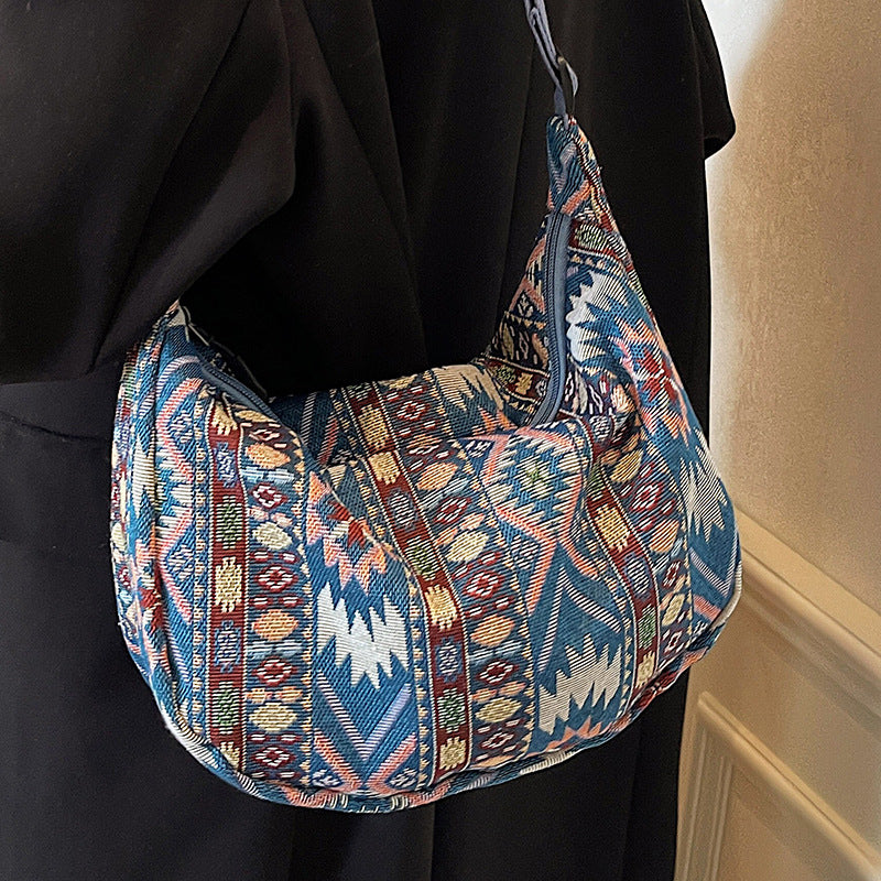 Damen modische Tragetasche im ethnischen Design Nord Taschen