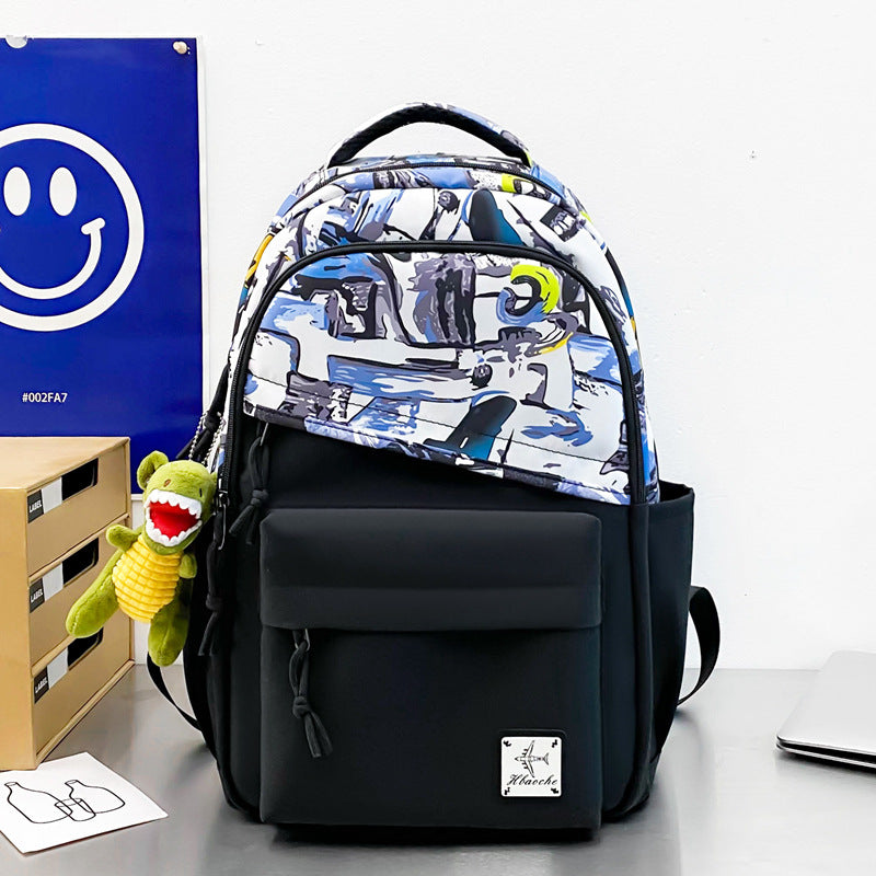 Damen kreativer Freizeitrucksack mit plakativen Mustern Nord Taschen