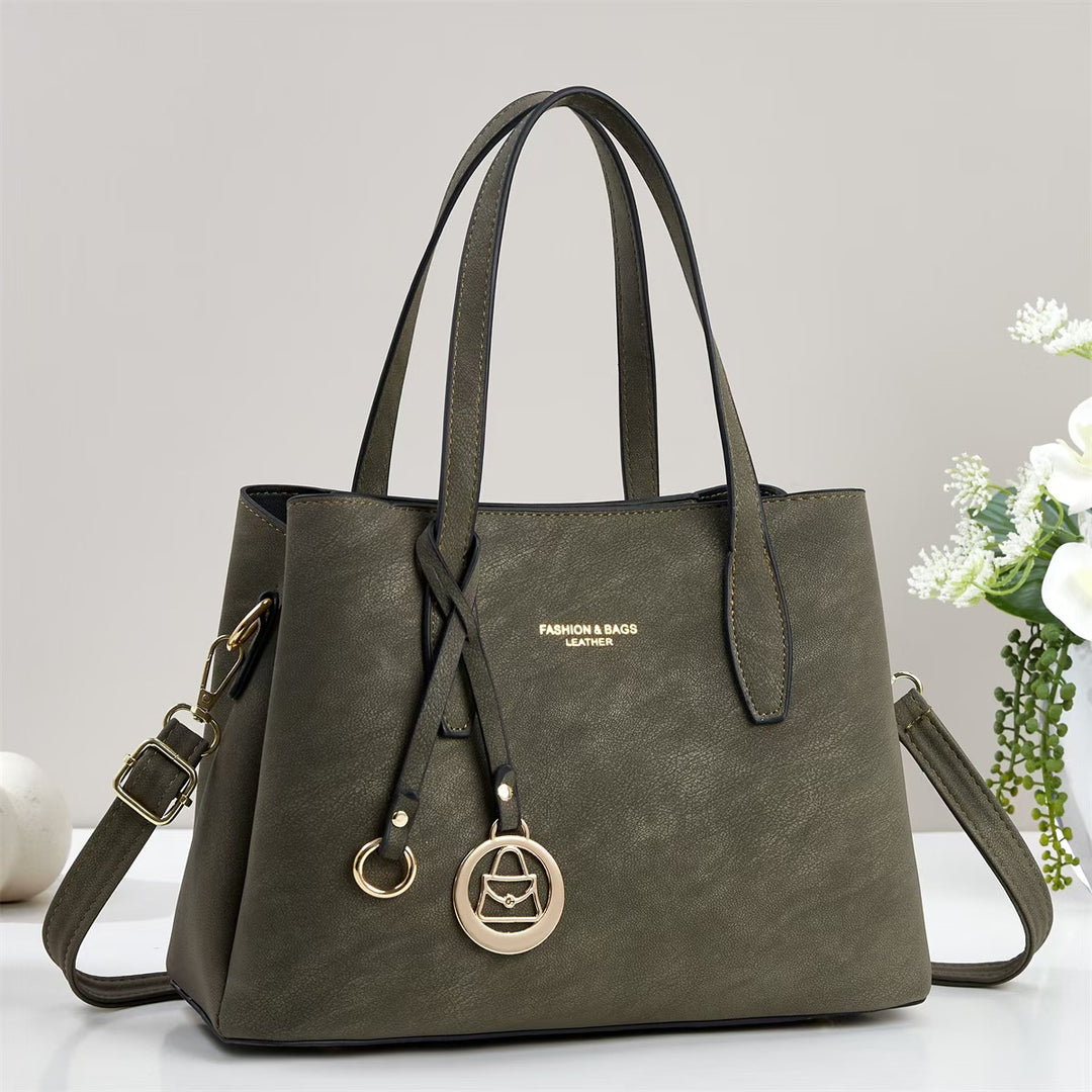 Damen elegante Henkeltasche mit verstellbarem Schulterriemen Nord Taschen