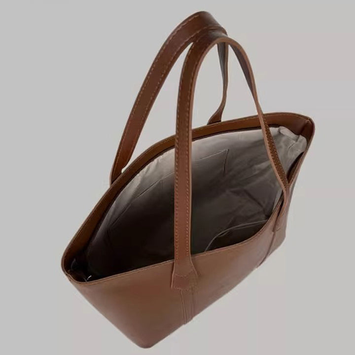 Damen Tote Tasche aus hochwertigem Kunstleder mit geräumigem Innenleben Nord Taschen