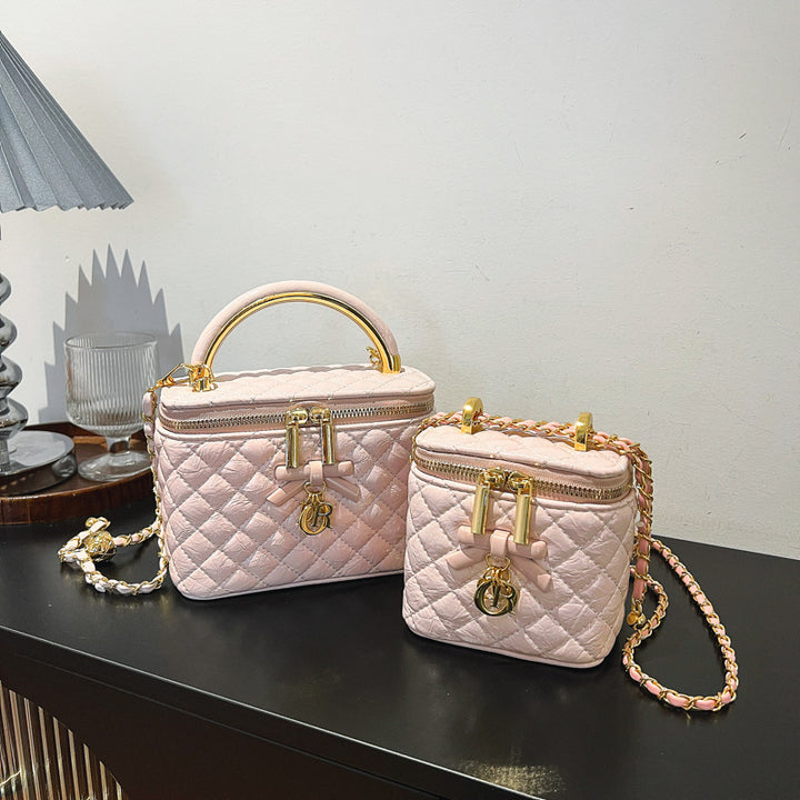 Damen elegante Handtasche mit luxuriösem Kettenakzent Nord Taschen
