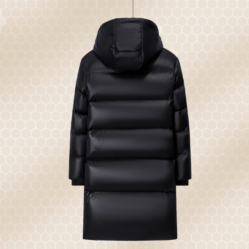 Damen Langärmlige Daunenjacke Nord Taschen