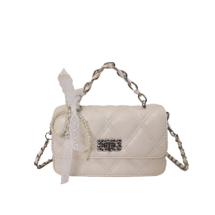 Damen edle Handtasche im modernen Steppdesign Nord Taschen