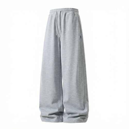 Unisex Ultrabreite French‑Terry‑Sweathose im Palazzo‑Schnitt mit elastischem Kordbund und Seitennahtdetail Nord Taschen