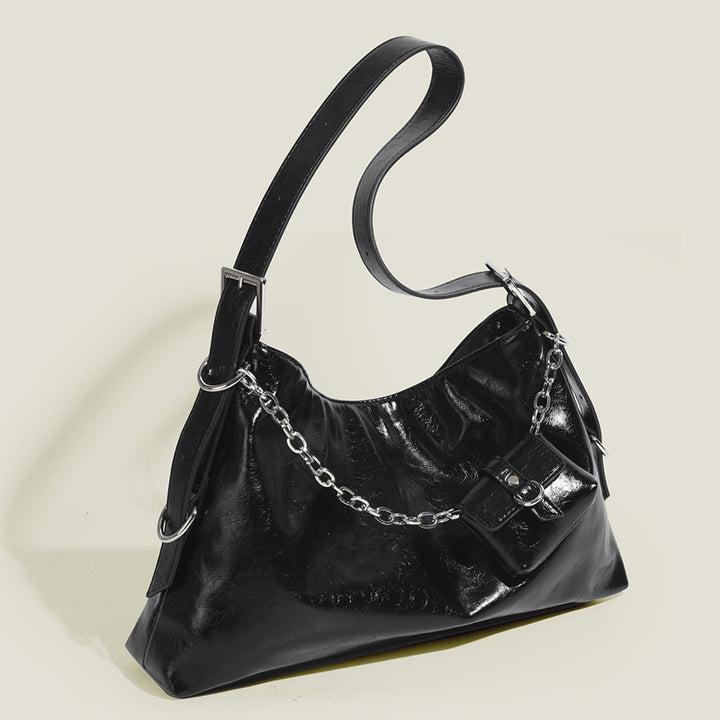 Damen Hobo-Tasche mit modischer Kettenverzierung und geräumigem Innenraum Nord Taschen