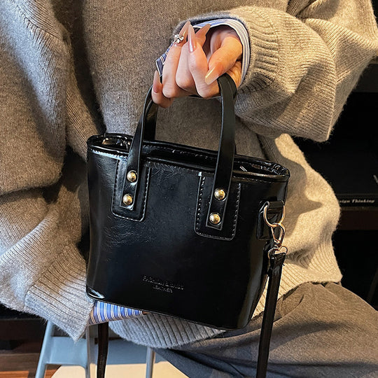 Damen eleganter Henkeltasche aus hochwertigem Kunstleder Nord Taschen