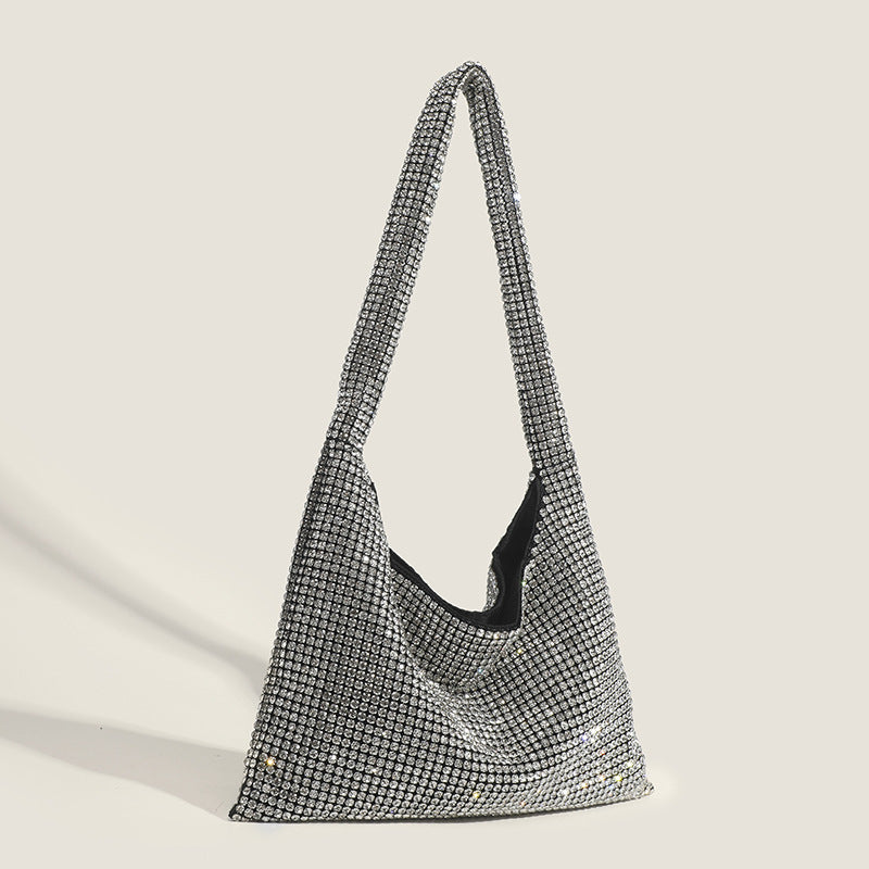Damen Umhängetasche mit funkelndem Strassdesign Nord Taschen