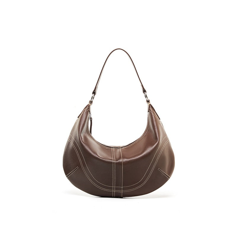 Damen Lederhandtasche mit modernen Akzenten Nord Taschen