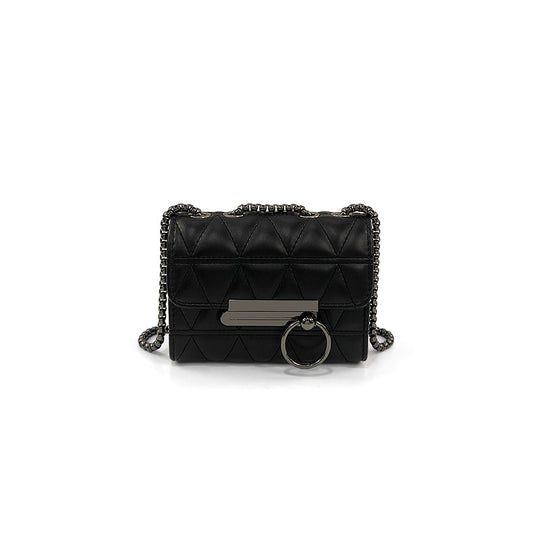 Damen Clutch-Tasche mit eleganter Steppung und feinem Kettenriemen Nord Taschen