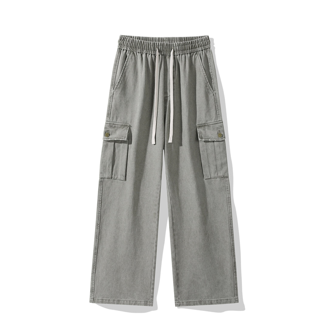 Herren Cargo-Hose im weiten Relaxed-Fit mit Tunnelzugbund und Mehrfachtaschen Nord Taschen