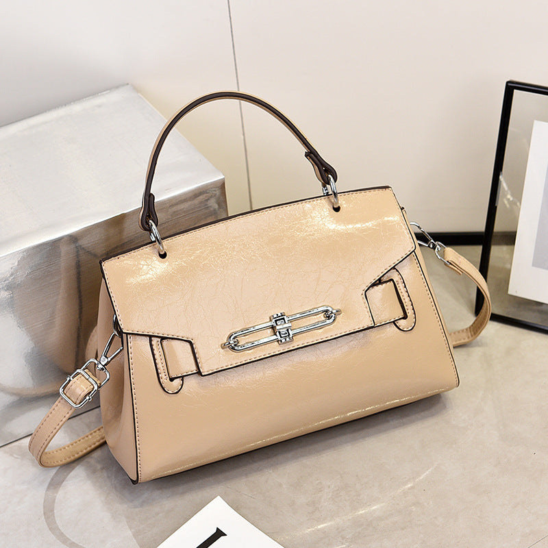 Damen elegante Umhängetasche mit hochwertigem Leder und verstellbarem Tragegurt Nord Taschen