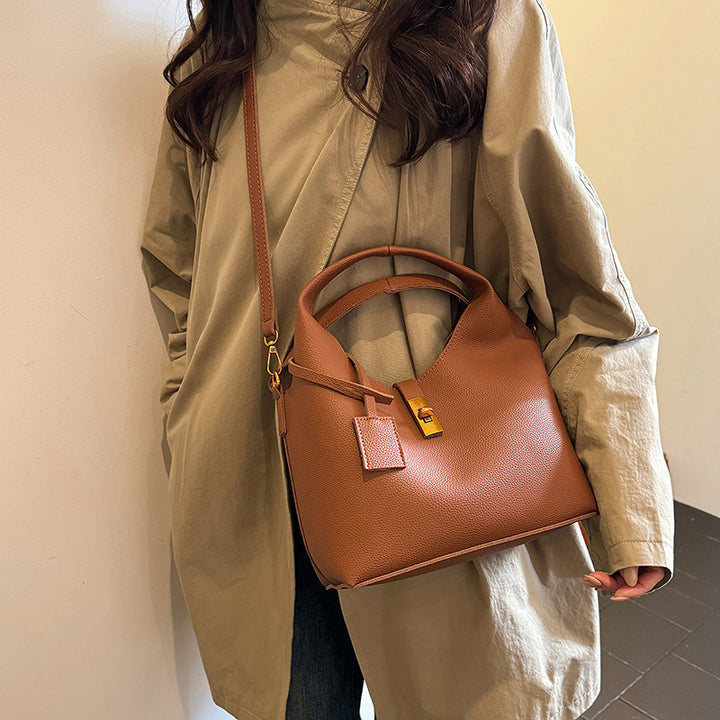 Damen elegante Hobo-Tasche mit abnehmbarem Kosmetiktäschchen Nord Taschen