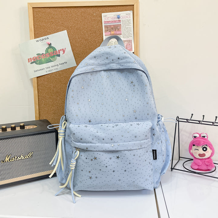 Damen Rucksack mit modischem Sternenprint und praktischen Fächern Nord Taschen