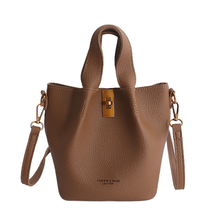 Damen Tasche mit strukturiertem Design und abnehmbarem Schulterriemen Nord Taschen