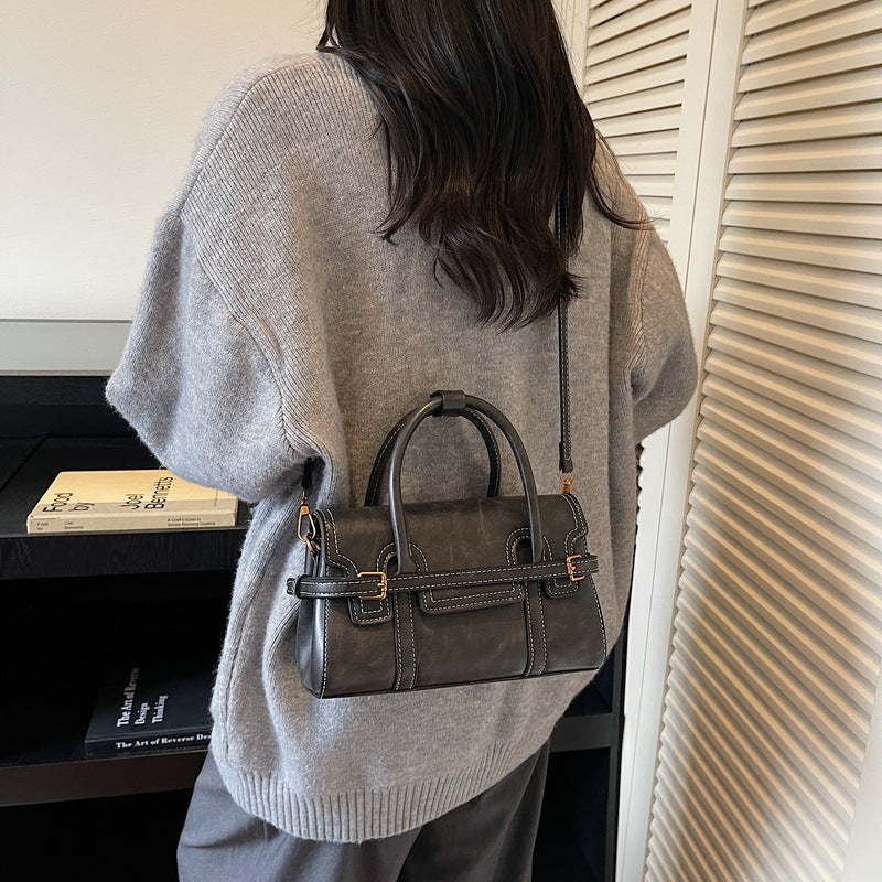 Damen elegante Handtasche mit abnehmbarem Tragegurt Nord Taschen