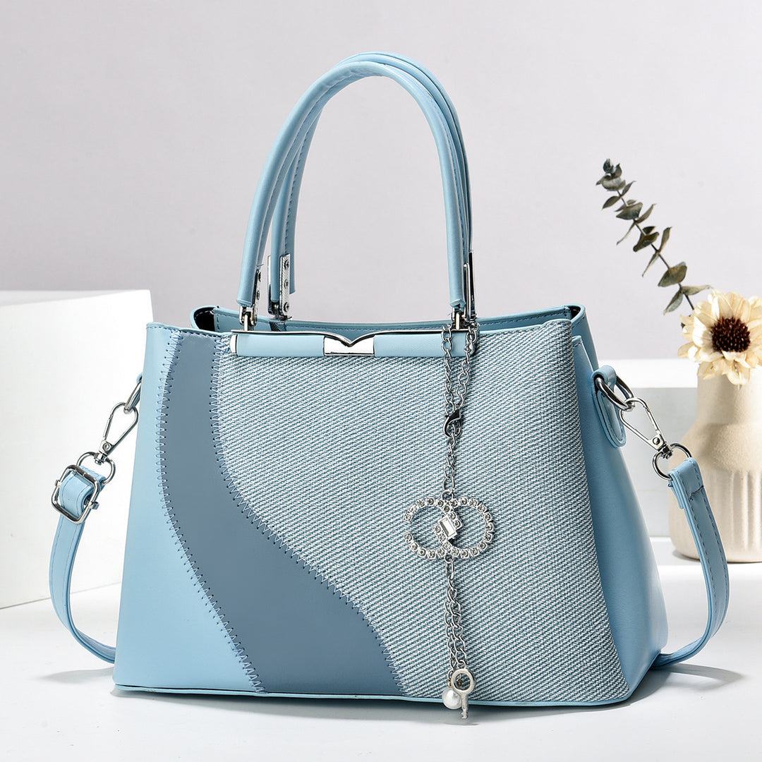 Damen Handtasche aus hochwertigem Kunstleder mit detailverliebtem Design und abnehmbarem Schulterriemen Nord Taschen