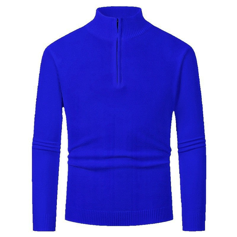 Eleganter Merino Komfort Pullover Damen Reißverschluss Moderne Strickware