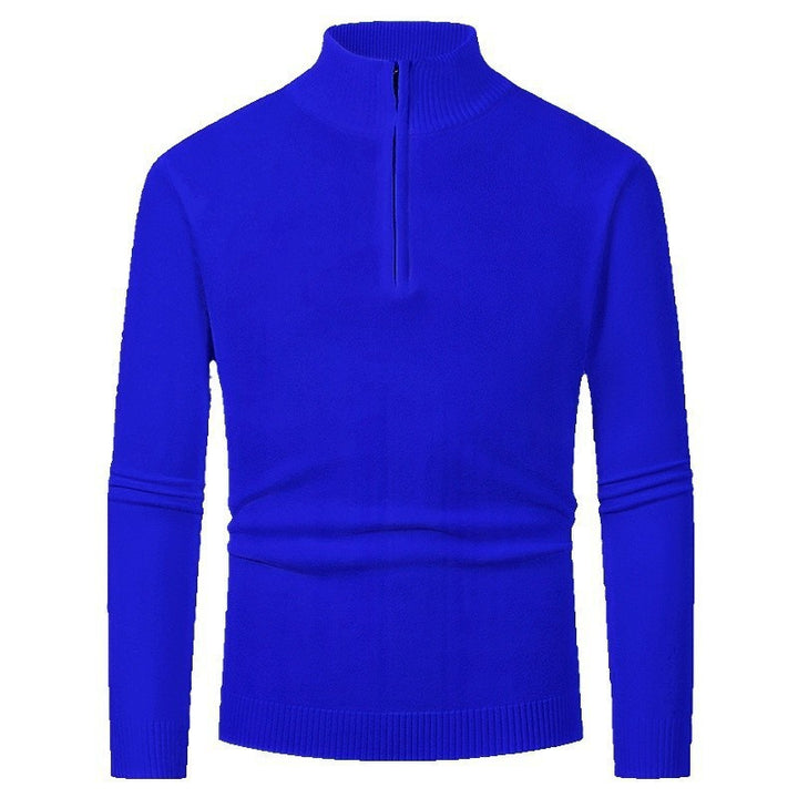 Eleganter Merino Komfort Pullover Damen Reißverschluss Moderne Strickware