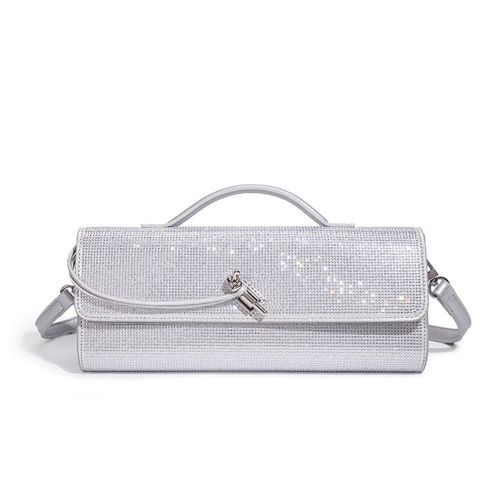 Damen Clutch mit glitzerndem Strass Nord Taschen