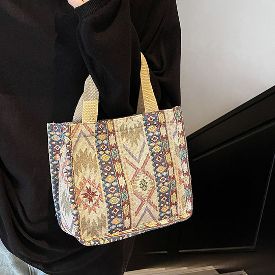 Damen modische Tragetasche im ethnischen Design Nord Taschen