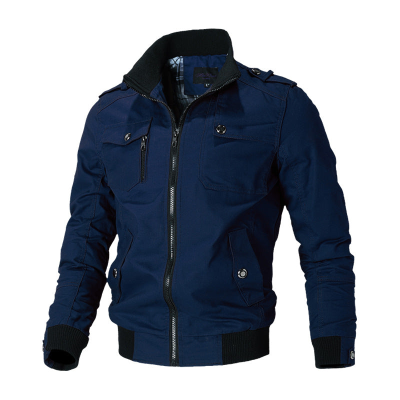 Herren modische Utility-Jacke Nord Taschen