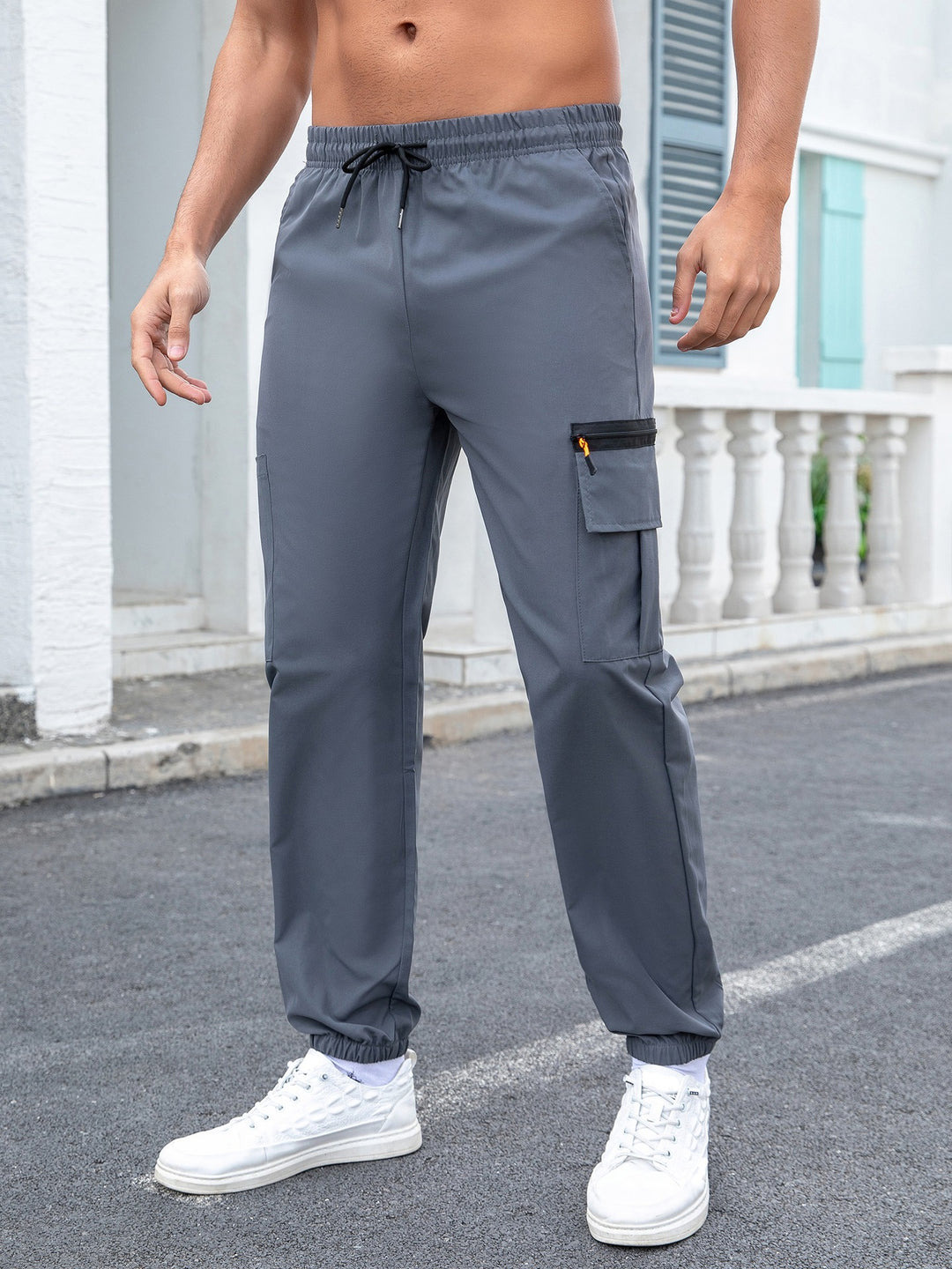 Herren Multifunktionale Freizeit-Cargohose Nord Taschen