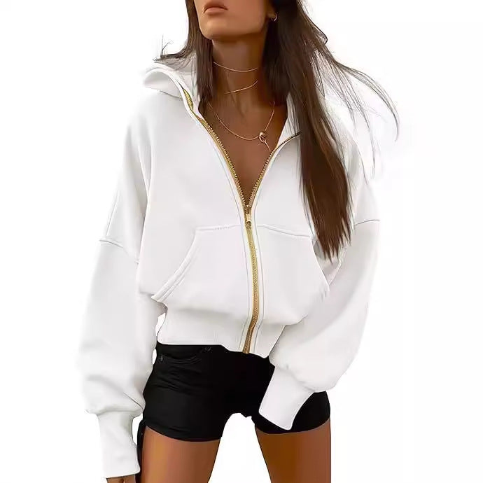 Damen oversized Kapuzenpullover