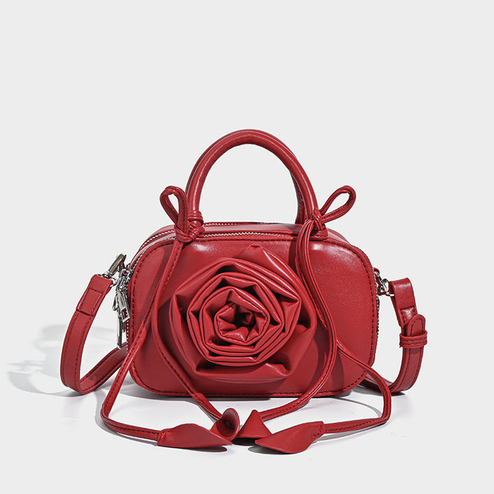 Damen Handtasche mit verspieltem Rosenmotiv Nord Taschen