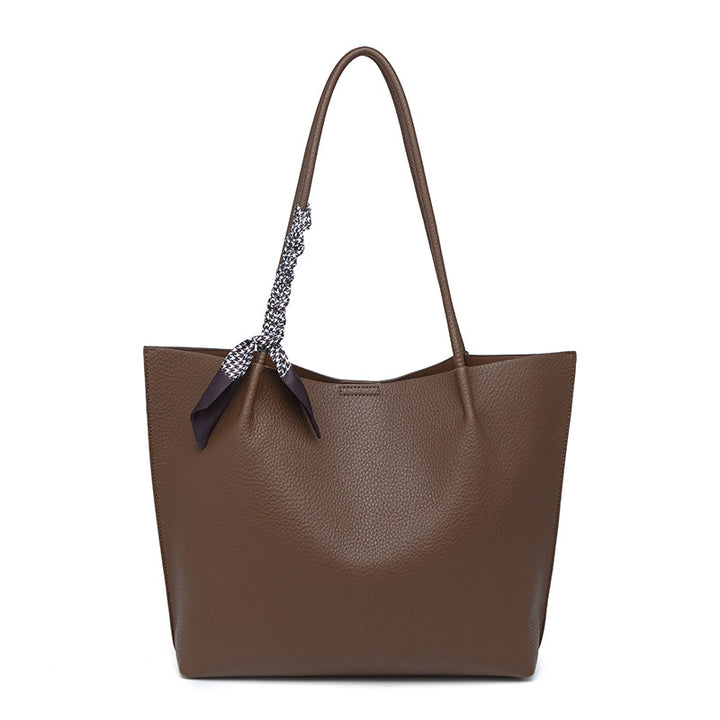 Damen Shopper-Tasche mit stilvollem Halstuch und elegantem Design Nord Taschen