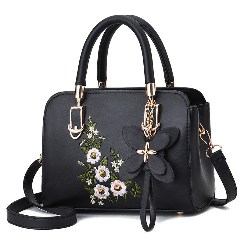 Nord Taschen | Tasche mit Blumenstickerei