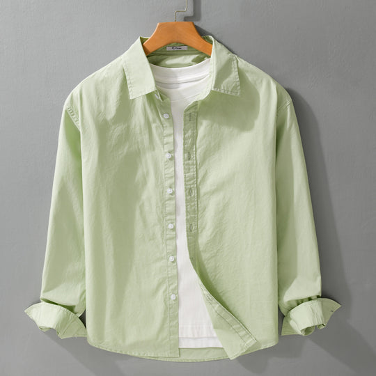 Herren Lässiges Layering-Hemd mit integriertem T-Shirt-Einsatz Nord Taschen