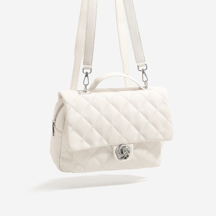 Damen Handtasche mit luxuriösem Steppmuster und abnehmbaren Schulterriemen Nord Taschen