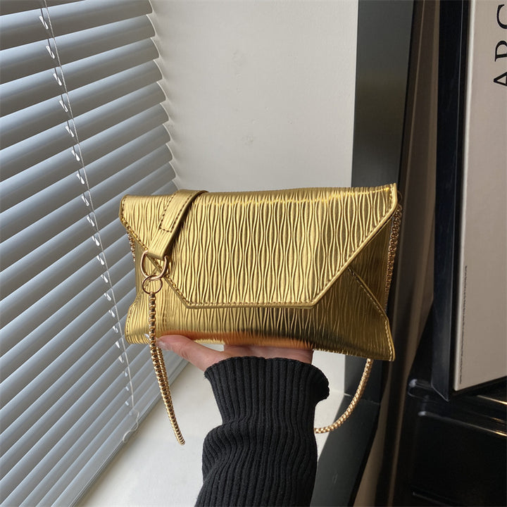 Damen elegante Clutch mit strukturiertem Design Nord Taschen