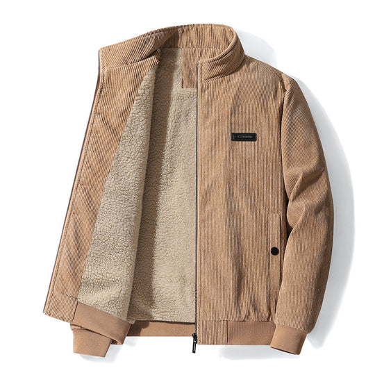 Herren Winddichte Fleecejacke Nord Taschen
