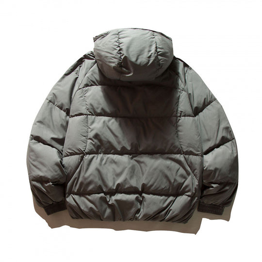Unisex Oversize Thermo‑Pufferjacke im Boxy‑Cut mit Kapuze und Raglanärmeln Nord Taschen