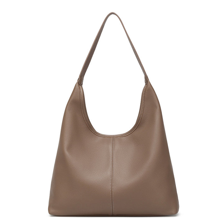 Damen großzügige Hobo-Tasche aus strukturiertem Kunstleder Nord Taschen