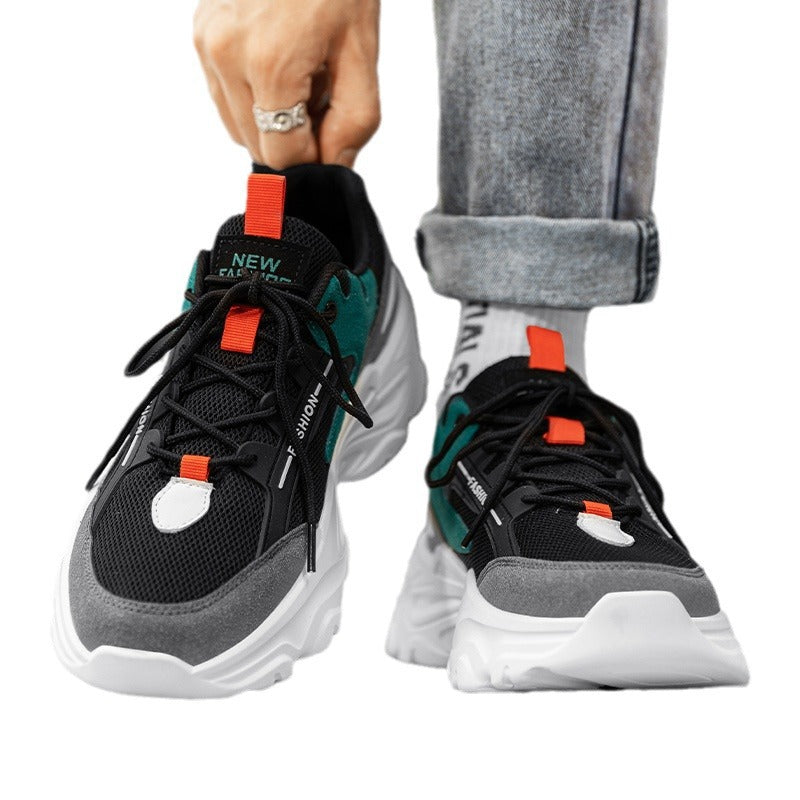 Damen Freizeit Sneakers mit atmungsaktivem Mesh-Obermaterial und stoßdämpfender Sohle