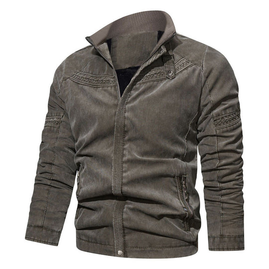 Herren Modische Übergangsjacke mit Steppdetails Nord Taschen