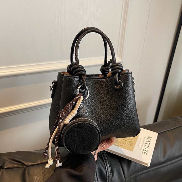 Damen Mini-Handtasche mit abnehmbarem Münzfach Nord Taschen
