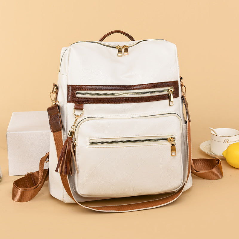 Damen Multifunktionaler Rucksack mit elegantem Kunstleder-Design Nord Taschen