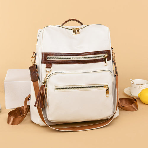 Damen Multifunktionaler Rucksack mit elegantem Kunstleder-Design Nord Taschen