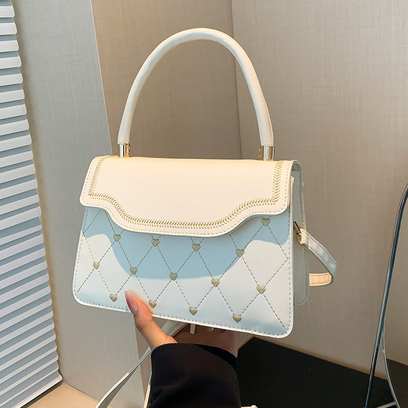 Damen elegante Umhängetasche mit stilvollem Steppmuster Nord Taschen