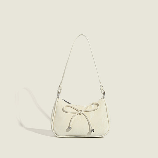 Damen elegante Mini-Handtasche mit verspieltem Kordelzug Nord Taschen