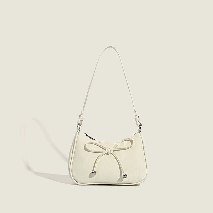 Damen elegante Mini-Handtasche mit verspieltem Kordelzug Nord Taschen
