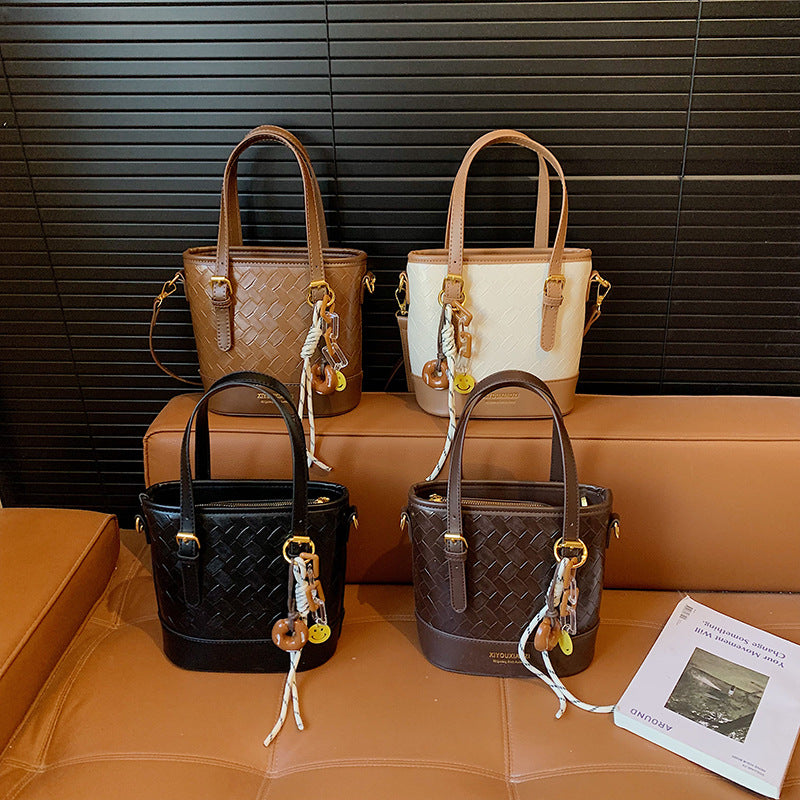 Damen strukturierte Handtasche Nord Taschen