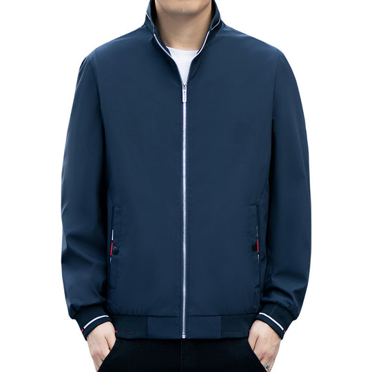 Herren Sportliche Übergangsjacke mit hochwertigem Stehkragen Nord Taschen