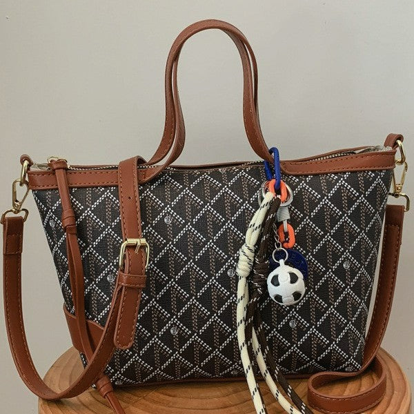 Damen elegante Tragetasche mit strukturierter Oberflächengestaltung Nord Taschen