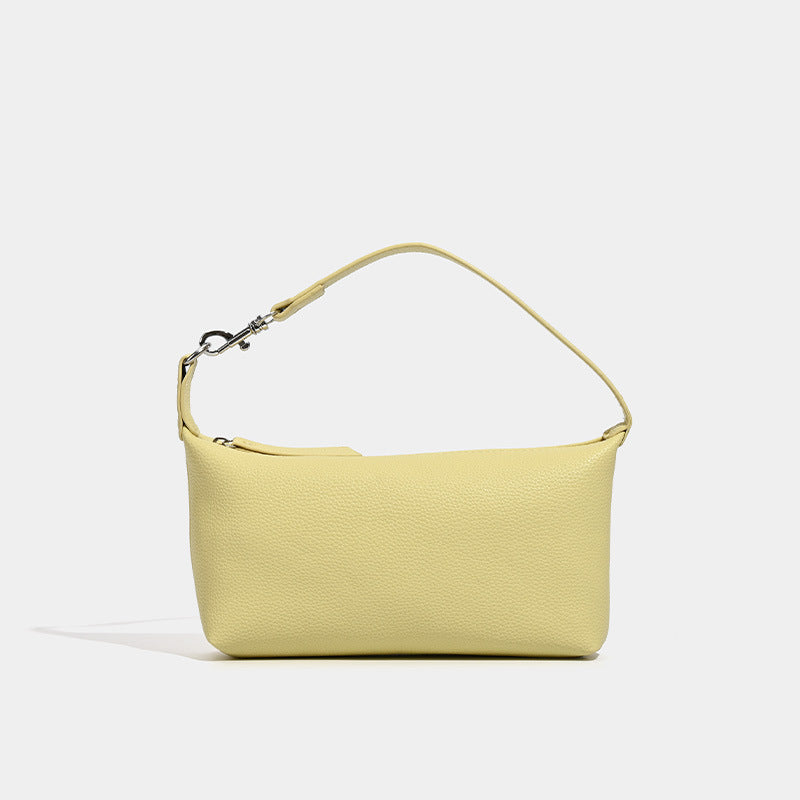 Damen Clutch-Tasche mit elegantem Leder-Material und abnehmbarer Trageschlaufe Nord Taschen